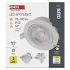 Kép 8/15 - LED reflektor GERI fehér, kerek, 6,5W CCT