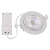 Kép 11/15 - LED reflektor GERI fehér, kerek, 6,5W CCT