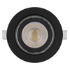 Kép 5/17 - LED reflektor GERI fekete, kerek, 6,5W CCT