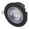 Kép 14/17 - LED reflektor GERI fekete, kerek, 6,5W CCT