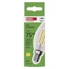 Kép 8/10 - LED izzó Filament gyertya / E14 / 7 W (75 W) / 1055 lm / természetes fehér