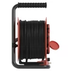 Kép 5/13 - Kültéri kábeldob 25 m / 4 aljzat / fekete / gumi / 230V/400V / 1,0 mm2