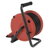 Kép 10/13 - Kültéri kábeldob 25 m / 4 aljzat / fekete / gumi / 230V/400V / 1,0 mm2