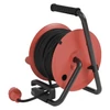 Kép 11/13 - Kültéri kábeldob 25 m / 4 aljzat / fekete / gumi / 230V/400V / 1,0 mm2