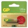 Kép 1/8 - GP Ultra Alkáli elem AAA 8db