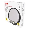 Kép 1/17 - LED felületi lámpatest RORI kerek, fekete, 17W, CCT
