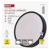 Kép 10/17 - LED felületi lámpatest RORI kerek, fekete, 17W, CCT