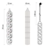 Kép 4/4 - Hosszabbító 1,4 m  /  6 aljzat  /  fehér  /  PVC  /  1 mm2