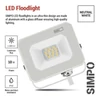 Kép 11/44 - LED reflektor SIMPO 10 W természetes fehér