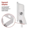 Kép 19/44 - LED reflektor SIMPO 10 W természetes fehér
