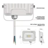 Kép 34/44 - LED reflektor SIMPO 10 W természetes fehér