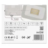 Kép 40/43 - LED reflektor SIMPO 20W, fehér, IP65, 2000 lm, természetes fehér