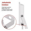 Kép 15/43 - LED reflektor SIMPO 30W, fehér, IP65, 3000 lm, természetes fehér