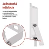 Kép 20/43 - LED reflektor SIMPO 30W, fehér, IP65, 3000 lm, természetes fehér