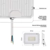 Kép 32/43 - LED reflektor SIMPO 30W, fehér, IP65, 3000 lm, természetes fehér