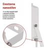 Kép 21/43 - LED reflektor SIMPO 50W, fehér, IP65, 5000 lm, természetes fehér
