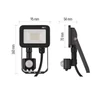 Kép 6/15 - EMOS LED reflektor INOVO 10W 1100lm mozgásérzékelőve IP65 term. fehér