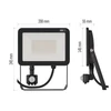 Kép 6/15 - EMOS LED reflektor INOVO 50W 5500lm mozgásérzékelőve IP65 term. fehér