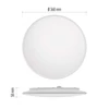 Kép 4/19 - EMOS LED mennyezeti lámpa ALVI 24W 80-1920lm dimm. állítható színhőmérséklet