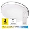 Kép 11/19 - EMOS LED mennyezeti lámpa ALVI 36W 140-2880lm dimm. állítható színhőmérséklet