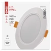 Kép 8/11 - LED süllyesztett lámpatest RUBIC, kerek, fehér, 9W, természetes fehér