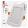 Kép 8/11 - LED süllyesztett lámpatest RUBIC, négyzet, fehér, 9W, természetes fehér