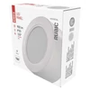 Kép 1/12 - LED felületi lámpatest RUBIC, kerek, fehér, 9W, természetes fehér