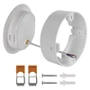 Kép 11/12 - LED felületi lámpatest RUBIC, kerek, fehér, 9W, természetes fehér