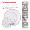 Kép 14/53 - LED felületi lámpatest FLORI kerek, fehér, 18W, semleges fehér