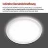 Kép 21/53 - LED felületi lámpatest FLORI kerek, fehér, 18W, semleges fehér