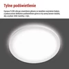 Kép 24/53 - LED felületi lámpatest FLORI kerek, fehér, 18W, semleges fehér