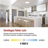 Kép 30/53 - LED felületi lámpatest FLORI kerek, fehér, 18W, semleges fehér