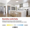 Kép 32/53 - LED felületi lámpatest FLORI kerek, fehér, 18W, semleges fehér