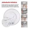 Kép 18/53 - LED felületi lámpatest FLORI fekete, fehér, 18W, semleges fehér