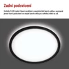 Kép 20/53 - LED felületi lámpatest FLORI fekete, fehér, 18W, semleges fehér