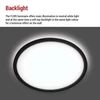 Kép 22/53 - LED felületi lámpatest FLORI fekete, fehér, 18W, semleges fehér