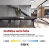 Kép 32/53 - LED felületi lámpatest FLORI fekete, fehér, 18W, semleges fehér