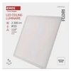 Kép 10/16 - LED felületi lámpatest FLORI négyzet, fehér, 22W, semleges fehér