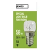 Kép 6/7 - Sütő izzó E14 / 15 W / 58 lm / 300 °C