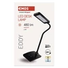 Kép 10/19 - EMOS Eddy LED asztali lámpa, fekete