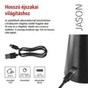 Kép 9/38 - EMOS Jason LED asztali lámpa, újratölthető