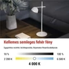 Kép 23/44 - EMOS Sophie LED asztali lámpa, újratölthető, fehér