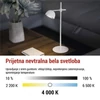 Kép 26/44 - EMOS Sophie LED asztali lámpa, újratölthető, fehér