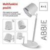 Kép 6/42 - EMOS Abbie LED asztali lámpa, újratölthető, fehér