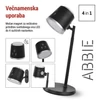 Kép 12/42 - EMOS Abbie LED asztali lámpa, újratölthető, fekete