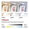 Kép 9/40 - EMOS Molly LED asztali lámpa, fehér