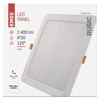Kép 8/11 - LED süllyesztett lámpatest RUBIC, négyzet, fehér, 24W, természetes fehér