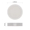 Kép 4/12 - LED felületi lámpatest RUBIC, kerek, fehér, 24W, természetes fehér