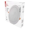 Kép 1/11 - LED süllyesztett lámpatest RUBIC, kerek, fehér, 24W, természetes fehér