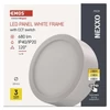 Kép 11/17 - LED felületi lámpatest NEXXO, kerek, fehér, 7,6W, CCT